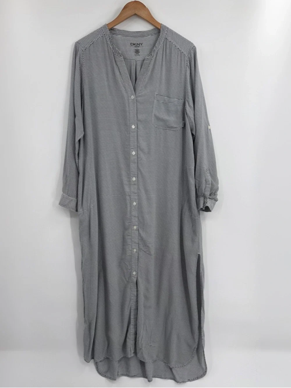 dkny striped shirt dress Buy DKNY Women Stripe Shirt Dress, Multicolor Online